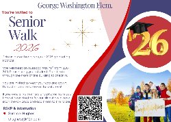 GWES Senior Walk is May 19.   RSVP and Information